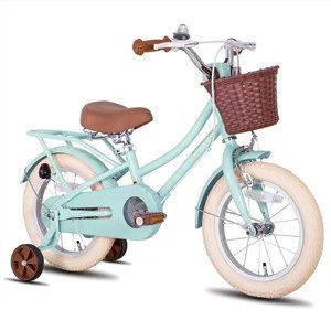 Elegante eenvoudige kindermeisjesfiets